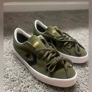 Brand New Converse Olive Sneakers